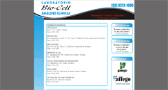 Desktop Screenshot of labbiocell.com.br